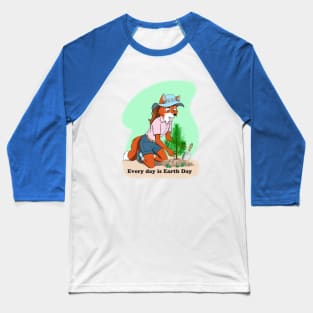 Every Day Is Earth Day Baseball T-Shirt